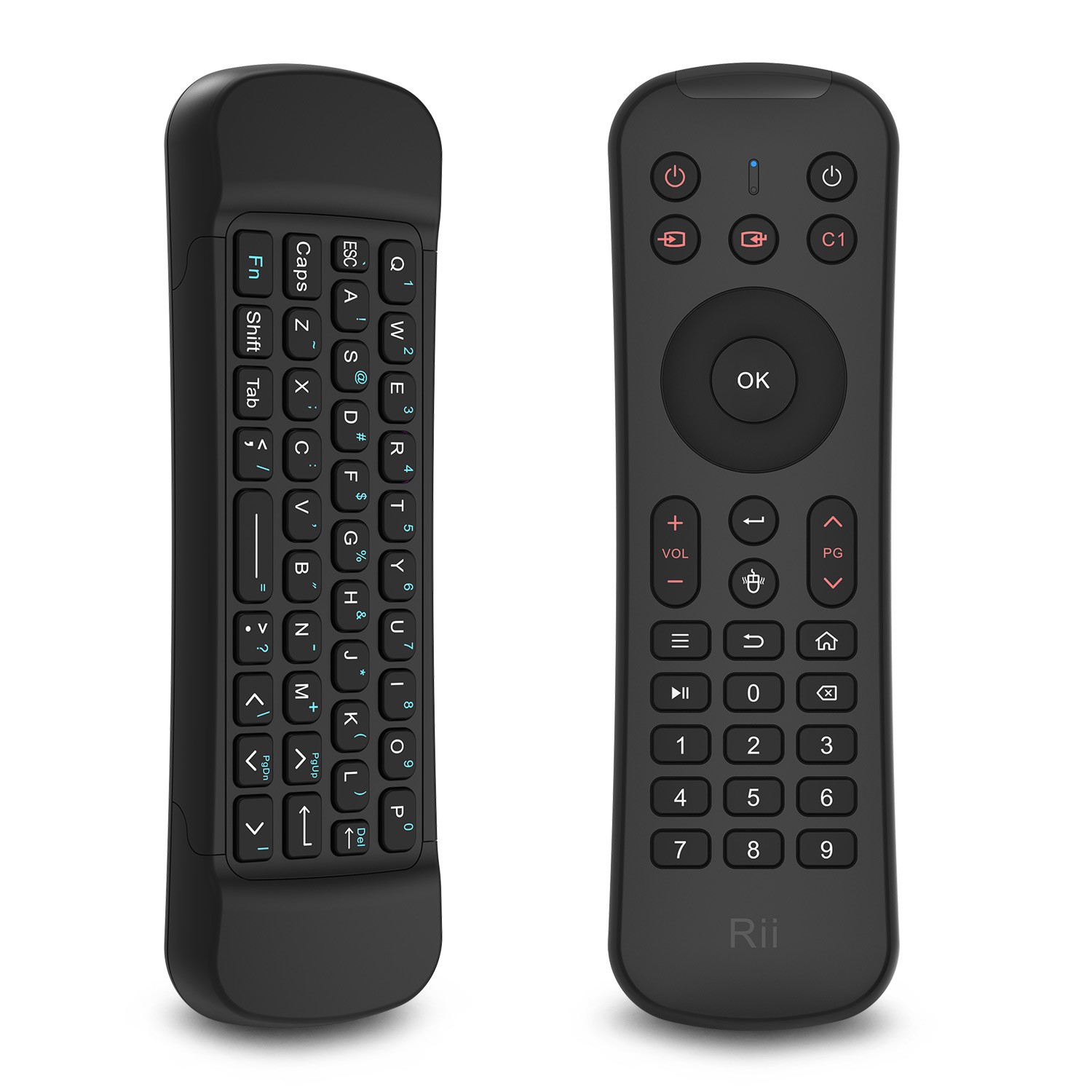 Mini tastatura wireless si telecomanda Smart TV, Xbox, PS4, Airmouse 3D 6 axe, Rii MX6 - imagine 18